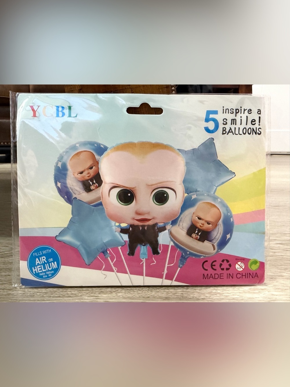 Boss Baby Balloon Set (2 designs available)